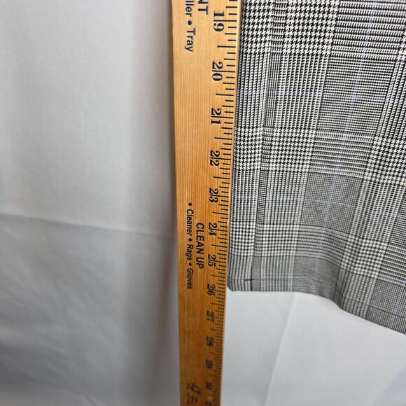 Sunday Best Sz2 Black n White Houndstooth Check Plaids Freshman Straight pants - Picture 7 of 13